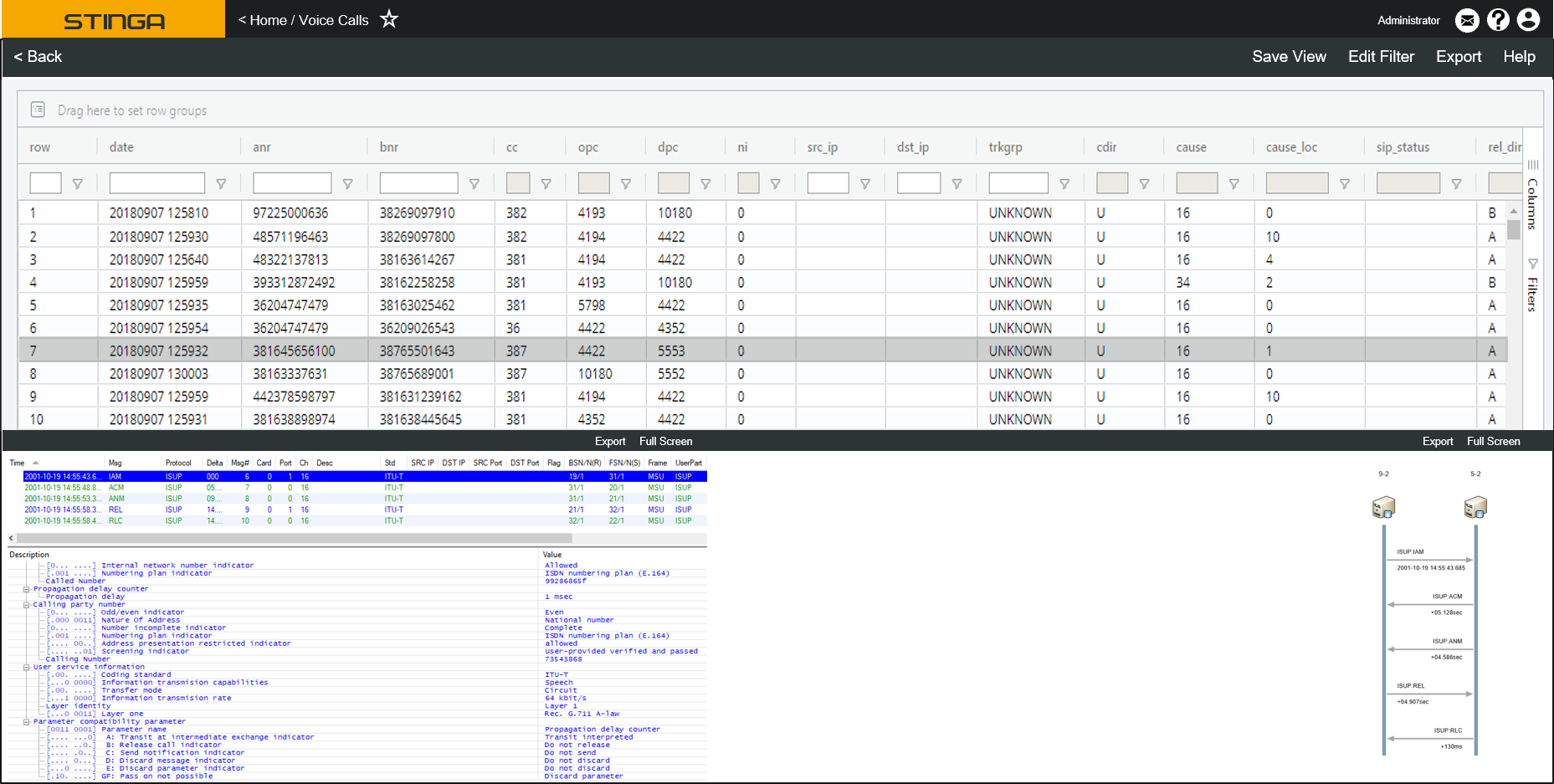 XDR search